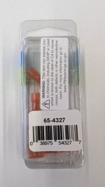 Quick Connect Female Fully-Insulated 22-18Awg 0.250" (5Pk) Nylon