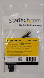 6in LP4 to 8 Pin PCI Express Video Card Power Cable Adapter