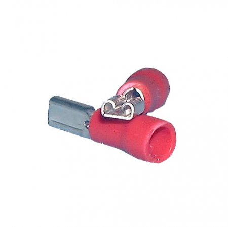 Quick Connect Female Insulated 22-18Awg 0.187" (15Pk) Red Vinyl
