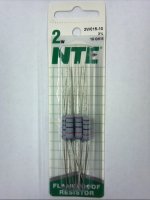 15 Ohm 2 Watt Metal Oxide Film Resistor (10Pk) 2% Tolerance