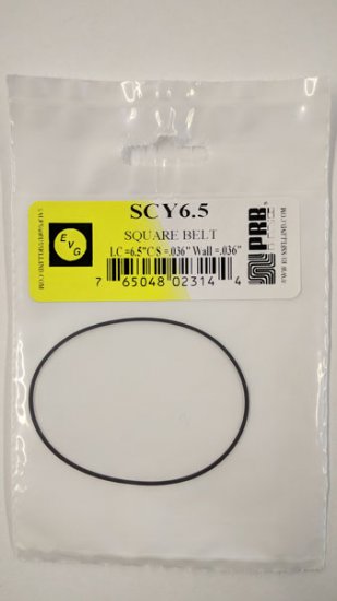 SCY6.5 Square Belt 6.5\" IC, .036\" CS, .036\" Wall Thickness