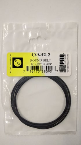 OA32.2 Round Rubber Belt 32.2" IC, .07" Cross Section