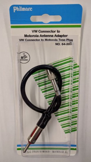 VW to Motorola Antenna Adaptor