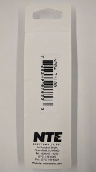 4.7uf 100V Non-Polar Radial Lead Electrolytic Capacitor