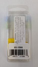 Ring Terminal Insulated 12-10Awg #10 Stud (8Pk) Yellow Vinyl