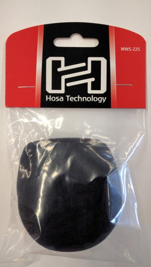 Microphone Windscreen, Black