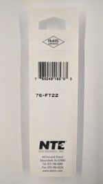 Flag Quick Connect Female Non-Insulated 22-18Awg 0.250" (10Pk)