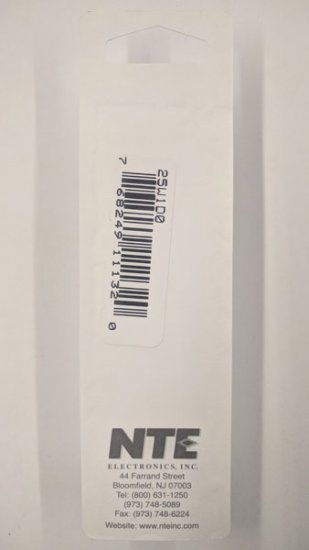 1.0 Ohm 25W Cermet Power Wirewound Resistor 5% Tolerance