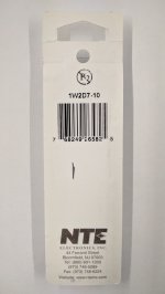 2.7 Ohm 1 Watt Metal Oxide Film Resistor (10Pk) 5% Tolerance
