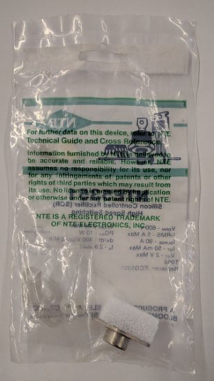 NTE5351 SCR for High Speed Switching, 600V 5A, TO66