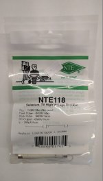 NTE118 Selenium TV High Voltage Rectifier