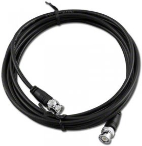 15Ft RG-58A/U Double Shield Cable, BNC Plug/Plug