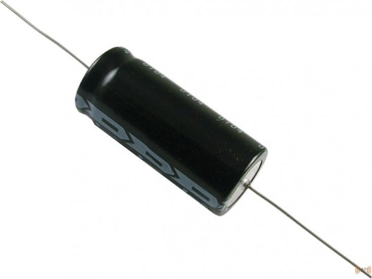 470uf 25V Axial Lead Electrolytic Capacitor