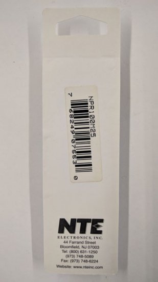 100uf 25V Non-Polar Radial Lead Electrolytic Capacitor