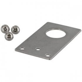 3/4" Hole NMO Flat Bracket Stainless Steel
