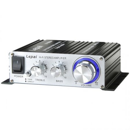 Lepai Tripath Class-T Audio Mini Amp w/Power Supply 20Wx2 RMS