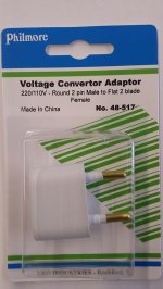 Foreign Plug Adapter - U.S. to Europe