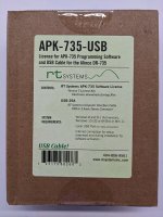 APK-735 Programming Software/USB-29A Cable Alinco DR-735