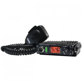 President Bill II FCC 40CH AM/FM Mini CB Radio with Weather