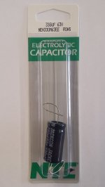 330uf 63V Axial Lead Electrolytic Capacitor