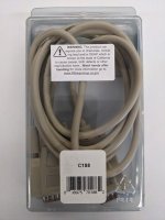 6Ft DB9 M/M Molded Serial Cable