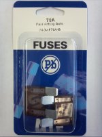 70 Amp Tan MAX Blade (APX) Fuse (2PK) 42VDC
