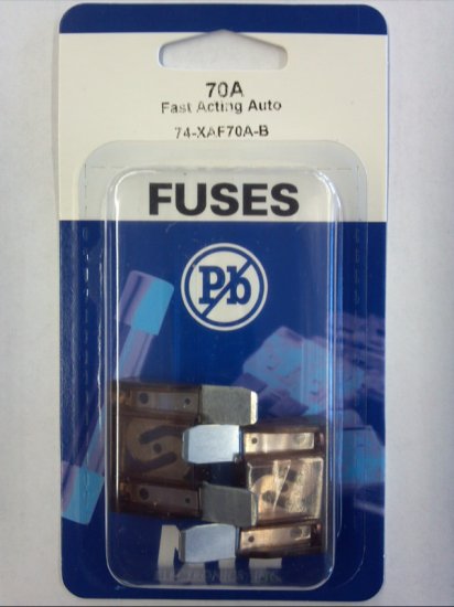 70 Amp Tan MAX Blade (APX) Fuse (2PK) 42VDC