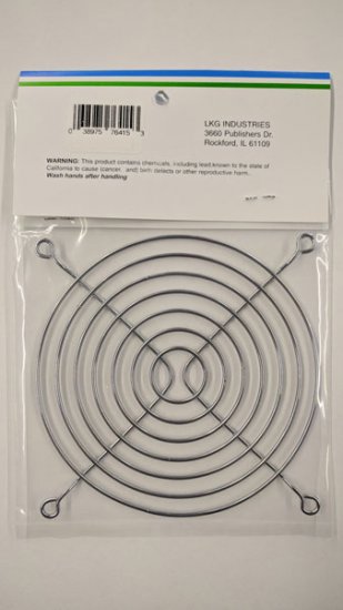 120mm Fan Guard 4.125" x 4.31"