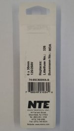 0.6 Amp (600mA) MDA Ceramic Fuse (5Pk) Slow Blow 6x30mm