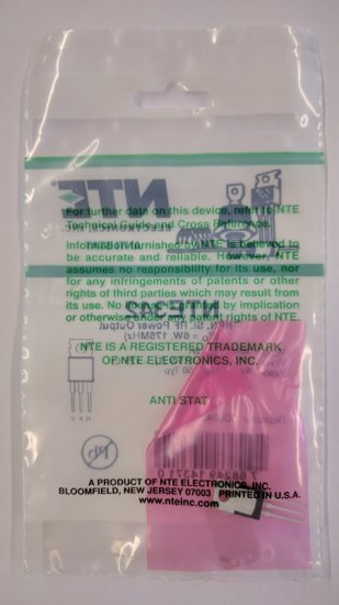 NTE342 T-NPN, Si, RF Power Output, High Freq (PO 6W, 130-175MHz)