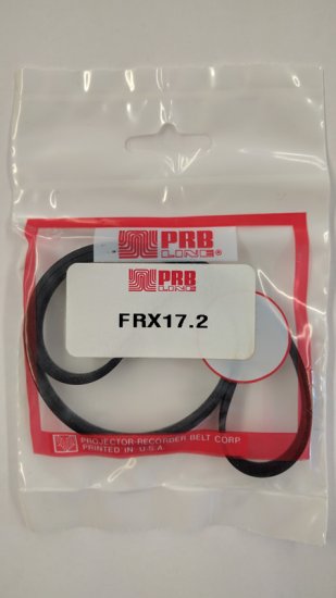 FRX17.2 Flat Rubber Belt 17.2\" IC, .275\" CS, .04\" Wall Thickness