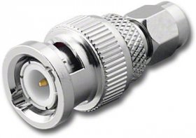 SMA Plug to BNC Plug Adapter