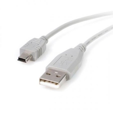 1 ft Mini USB 2.0 Cable - A to Mini B - M/M