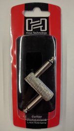 Guitar Pedal Crank, 1/4 in TS to Same, Offset Placement