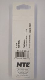 1.25 Amp (GMD) Glass Fuse (5Pk) Slow Blow 5x20mm