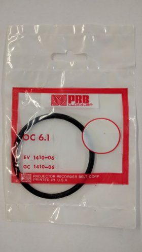 OC6.1 Round Rubber Belt 6.1" IC, .139" Cross Section