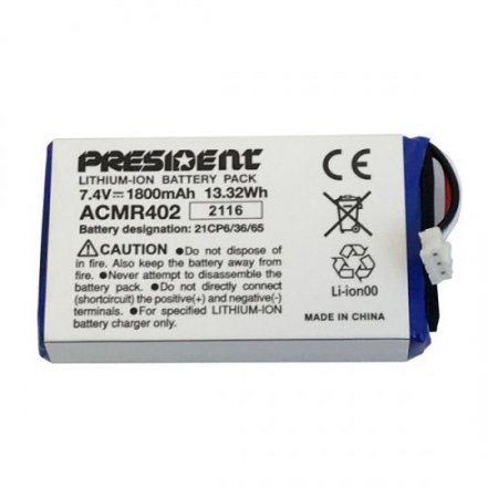 President - ACMR407 Randy FCC Lithium Ion Replacement Battery
