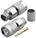 TNC Plug 3-Piece Crimp RG-213U, 8/U