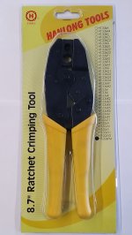 Ratcheting Coax Crimper RG-8,11,214,316,9913