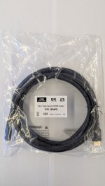 10Ft HDMI 2.1 Cable 8K/60Hz 28AWG 48Gbps (Ultra High Speed)