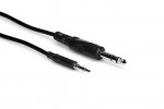 5Ft Stereo Interconnect Cable 3.5mm TRS to 1/4in TRS