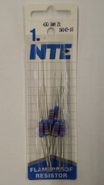 430 Ohm 1 Watt Metal Oxide Film Resistor (10Pk) 2% Tolerance