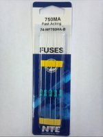 0.75A Fast Acting Pico/Micro Fuse (5Pk) 2.4x7mm