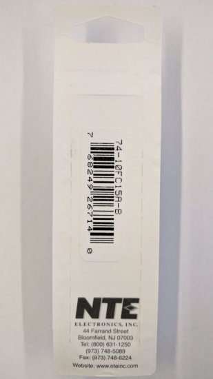 15 Amp HC10AR Midget Fuse 10mmx38mm Fast Blow (2PK)