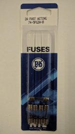 2 Amp (GMA) Glass Fuse (5Pk) Fast Acting 5x20mm