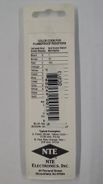 30 Ohm, 1/8W, 2% Metal Film Flameproof Resistor (6Pk)