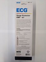 Surge Protector 7 Outlet w/Safety Covers 6Ft Cord 1050 Joules