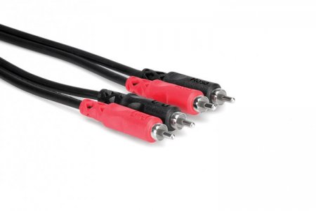19.8Ft (6M) Stereo Interconnect Cable Dual RCA to Same
