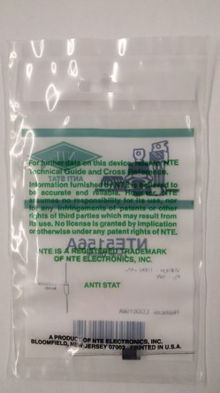 NTE5156A Zener Diode 100.0V 5W Axial Leaded