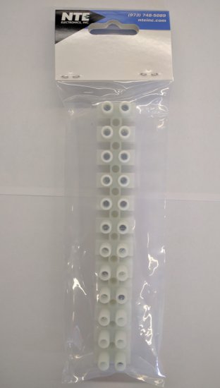 12-Pole 30Amp 300V Euro Terminal Block 15mm Pitch 12-10Awg